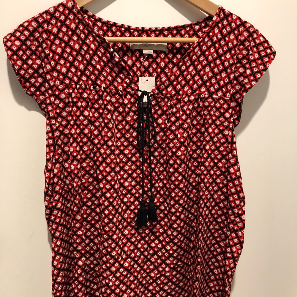 LOFT Boho Top Brand New With Tags Size S